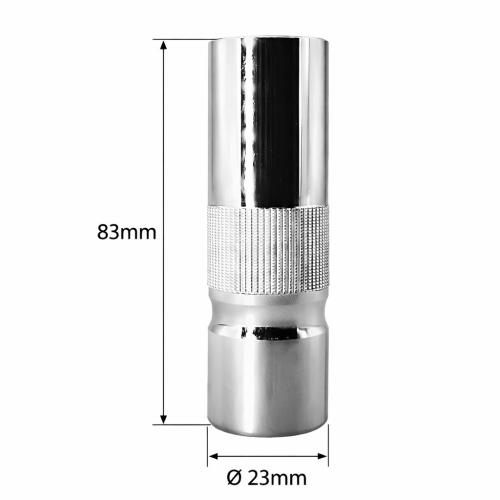 PANA 500A STEEL CAP NOZZLE STRAIGHT COPPER
